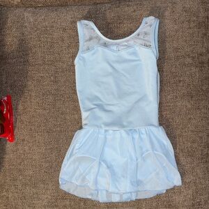 5 yr old Light Blue Dance Leotard Dress